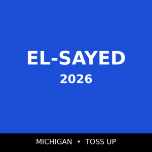 Abdul El-Sayed Bumper Sticker (Michigan)